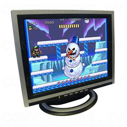 15 inch CGA EGA VGA LCD Desktop Monitor - Multi-Frequency