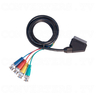 Scart to 4x BNC Cable