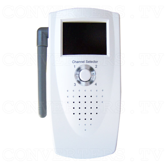Wireless Camera with Receiver - Monitor Receiver Front View