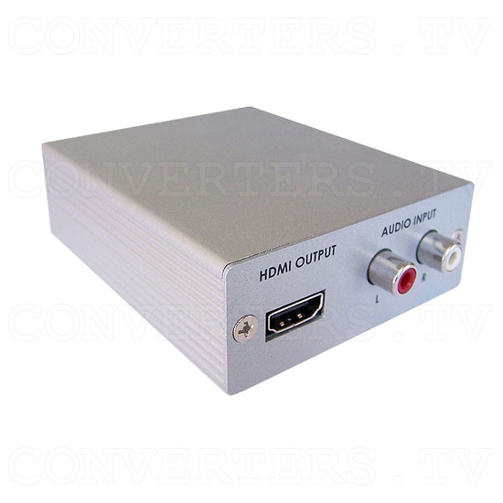 PC/HD with Audio to HDMI Format Converter - Full View