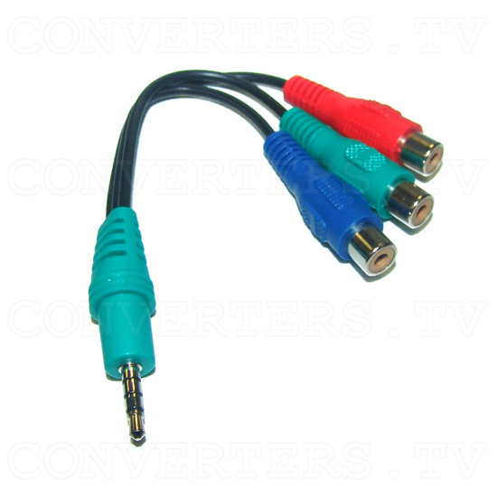 NTSC to PAL to VGA Multisystem Converter / Converter (CDM-640) - Male Line Jack to Female Composite Cable