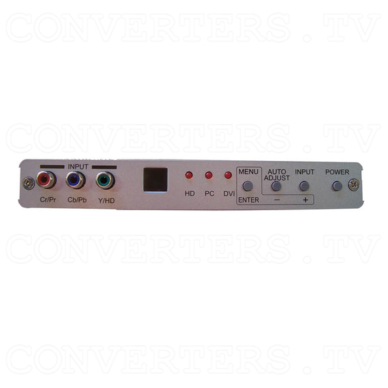 DVI Digital scaler with ultra high bandwidth - Front View