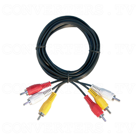 Digital Satellite Receiver - Video and Stereo AV Cable