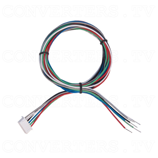 RGB, CGA to VGA Converter (640 x 480) - Open Wire 6 Pin RGB Cable