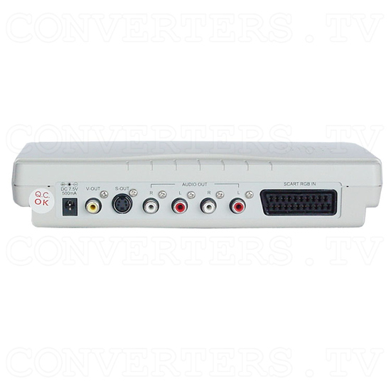 SCART to PAL Converter  CRS-2000 - Back View