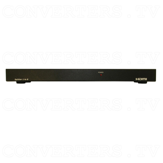 HDMI to HDMI Distributor Amplifier - 1 input : 8 output - Front View