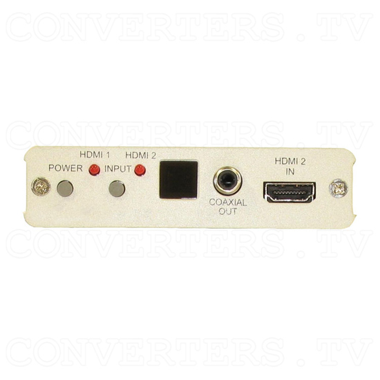 Dual HDMI to Component HD (Y/CrCb/PrPb) Converter - Front View