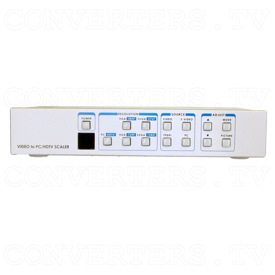 Video to 1080i RGB High Definition Component Converter/Scaler with RS232 - Front View