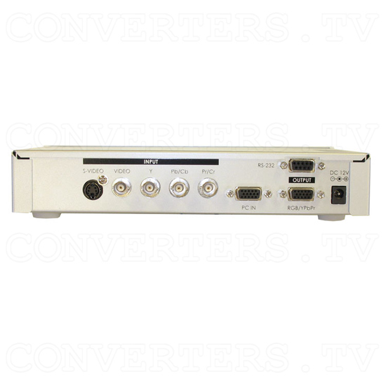 Video to 1080i RGB High Definition Component Converter/Scaler with RS232 - Back View