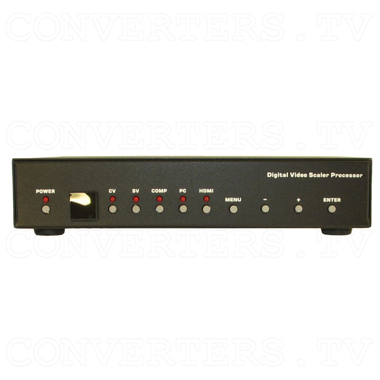 Video to 1080p High Definition Converter - Scaler - Front View