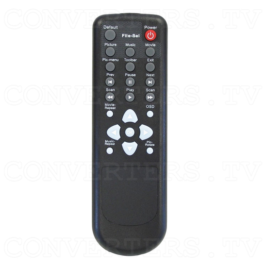720p Digital Multimedia Player - Remote