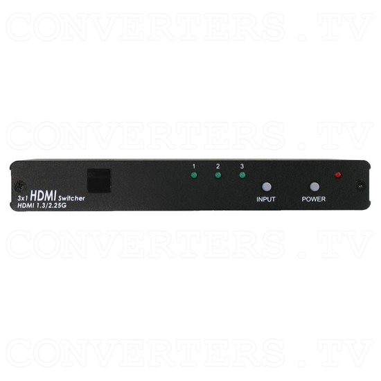 HDMI Switch 3 input - 1 output - Front View