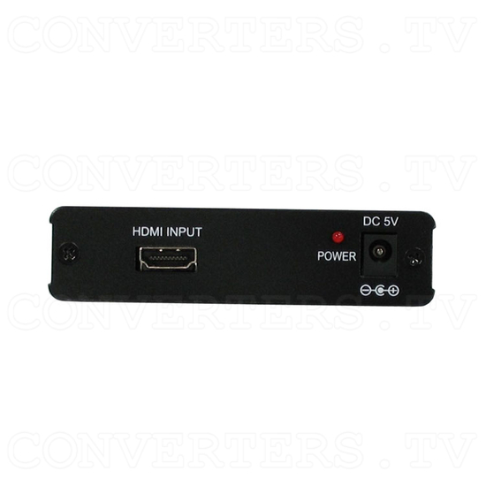 HDMI Repeater-Extender 1 input - 1 output - Back View