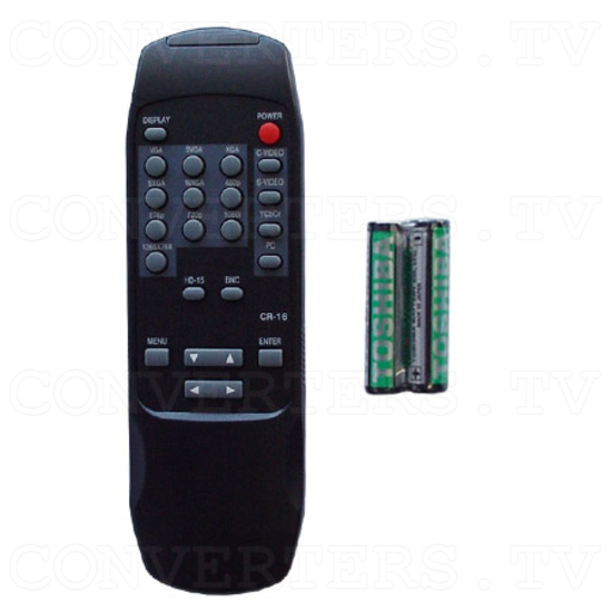 Professional Video Scaler (CSC-1600HD) - Remote Control