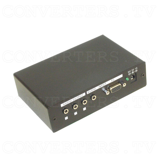 PC HD Component Distributor 1 input : 3 output w/ Stereo Audio - Full View