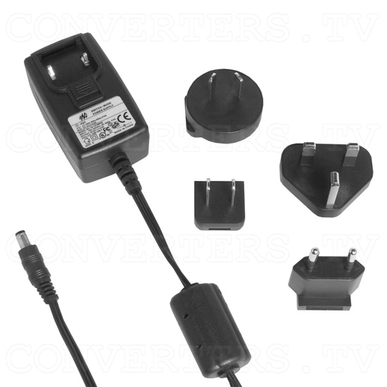 PC HD Component Distributor 1 input : 3 output w/ Stereo Audio - Power Supply 110v OR 240v