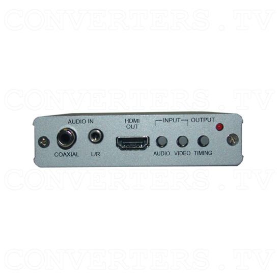 DVI PC/HD to HDMI 720p/1080p Scaling Converter - Front View