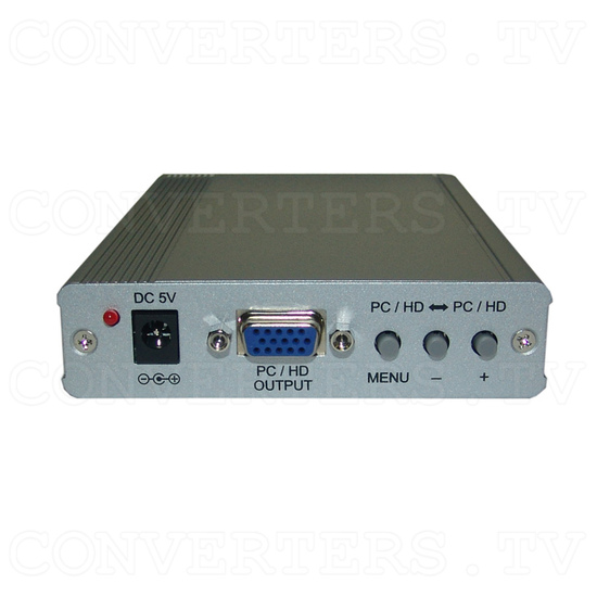 PC-HD to PC-HD Scaler w/PC-HD pass-thru - Front View