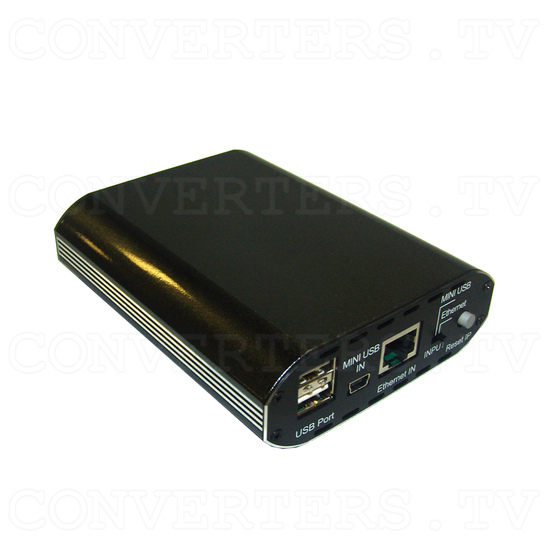 USB to HDMI Converter with RJ45 - Full View