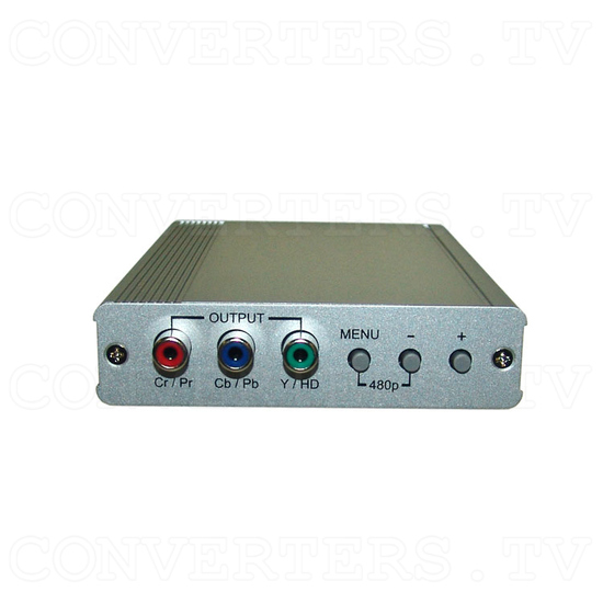DVI-I to Component (HD) Scaler Box - Front View