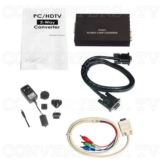PC / HDTV to PC / HDTV converter CP-251F - Full Kit