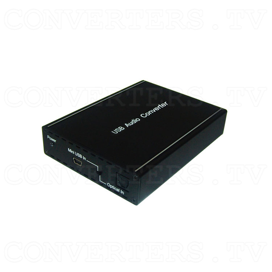 USB/Optical to Analog Audio Converter - Full View