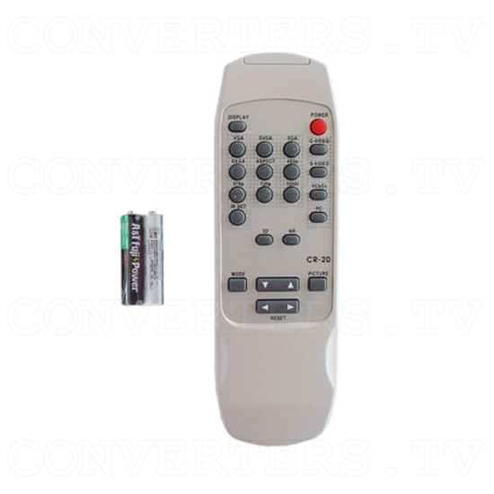 Magic View Video Scaler with RS 232 - CSC-200RS - Remote Control