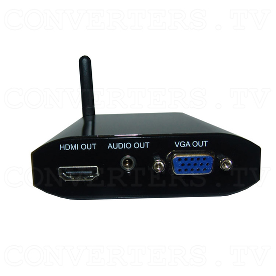 USB Wireless Transmitter and Receiver to HDMI - Receiver - Front View