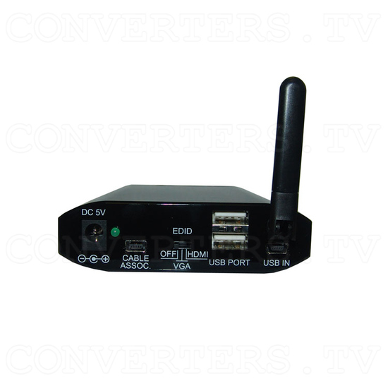 USB Wireless Transmitter and Receiver to HDMI - Receiver - Back View