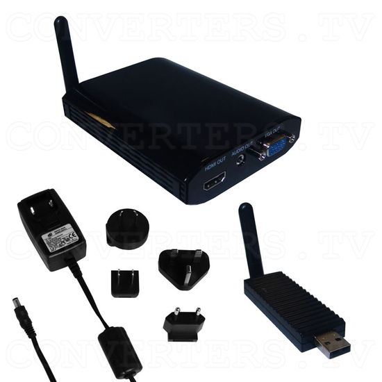 USB Wireless Transmitter and Receiver to HDMI - Full Kit