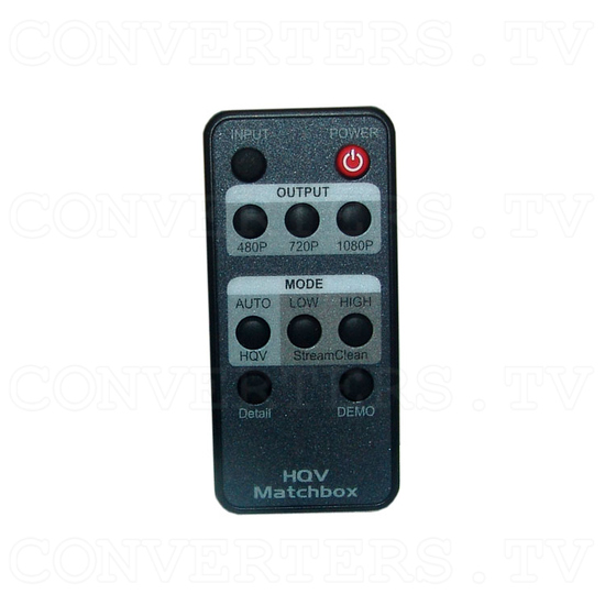 Video and Component to HDMI Scaler Box - CHQV-3H - Remote