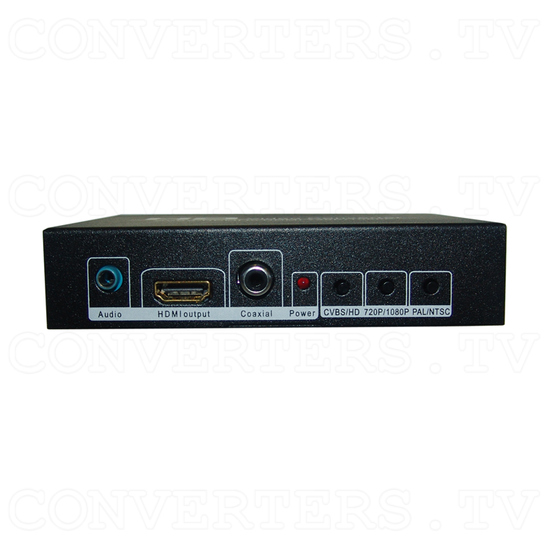 HDCVT - Video / HDMI to HDMI HD Scaler and Format Converter - Front View