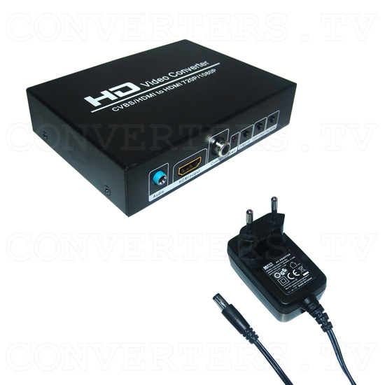 HDCVT - Video / HDMI to HDMI HD Scaler and Format Converter - Full Kit