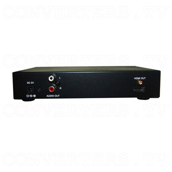 Video Wall Controller Processor for Video Walls - with RS232 and VGA/HDMI Upscale - Back View