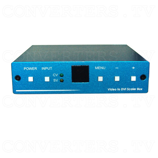 Video to DVI 1080p Scaler Box - Front View