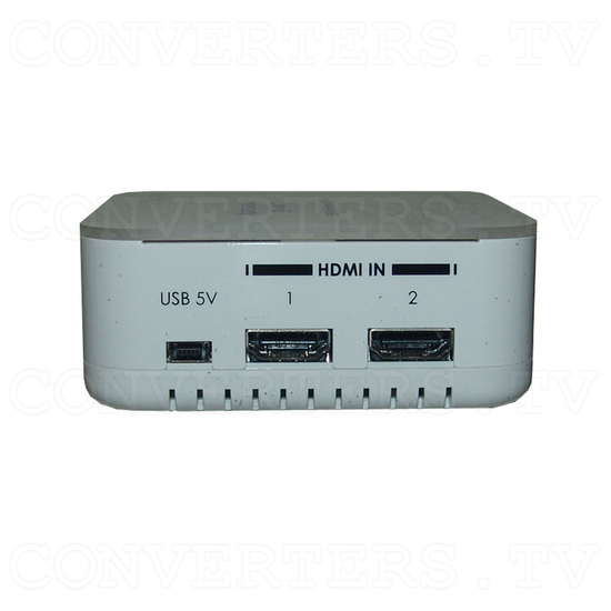 HDMI v1.4 4 In 1 Out Switch with Coaxial Audio Out - Left View