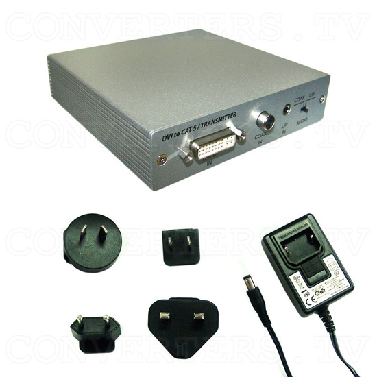 DVI over CAT5 Transmitter - Full Kit