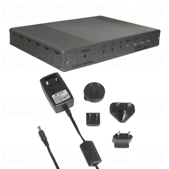 SDI to CV/SV Scaler with Audio - Full Kit