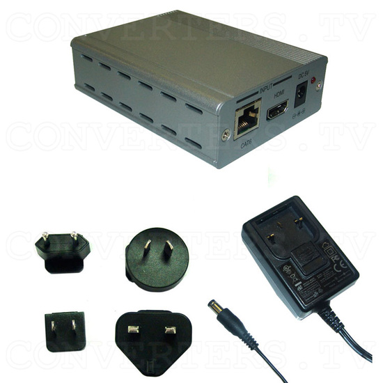 HDMI/CAT6 to Single CAT6 Extender - Full Kit