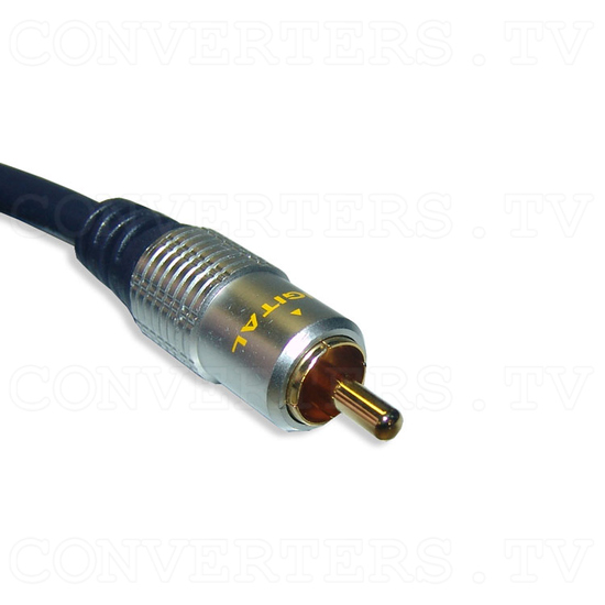 RCA Digital Coaxial Audio Cable - 1.5m - Connector