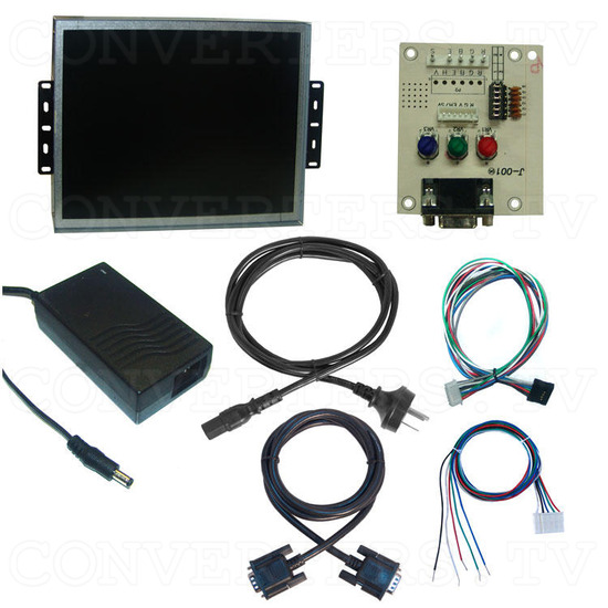 15 Inch Delta CGA EGA Multi-frequency to XGA LCD Panel - Full Kit
