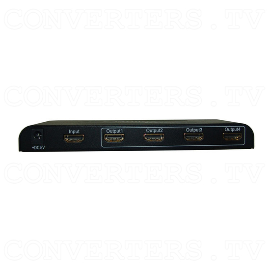 HDMI Splitter 1 in 4 out - Back View