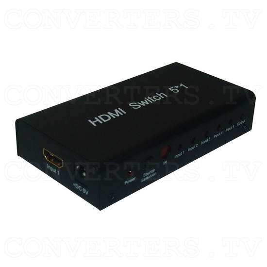 HDMI Switch 5 in 1 out - Full View