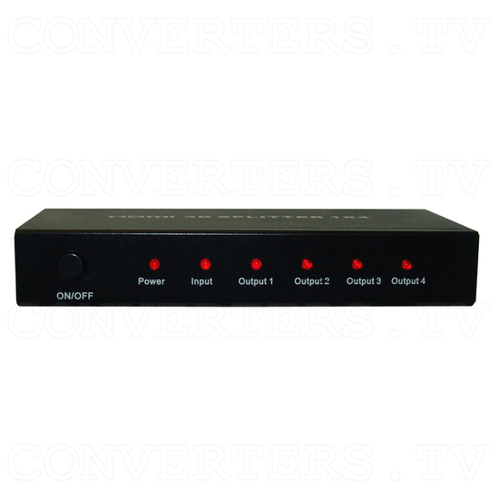 HDMI Splitter 1 in 4 out - Front View