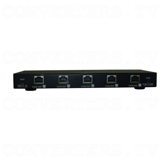 HDMI 1 In 8 Out Single CAT6 Splitter - Back View
