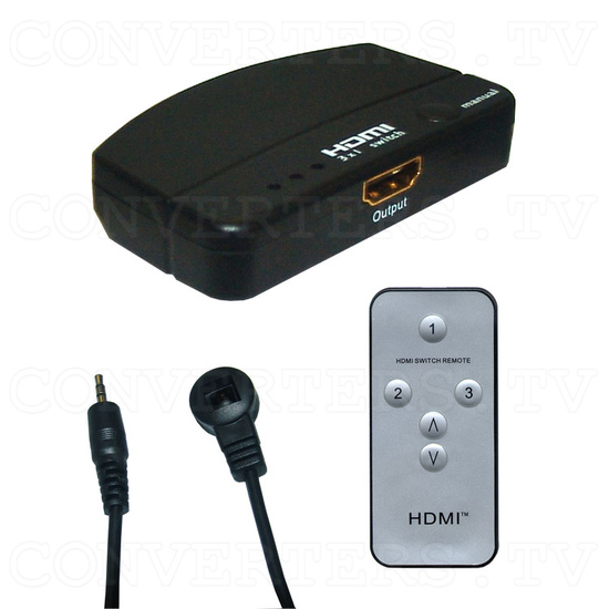 HDMI Switch 3 in 1 out - Full Kit