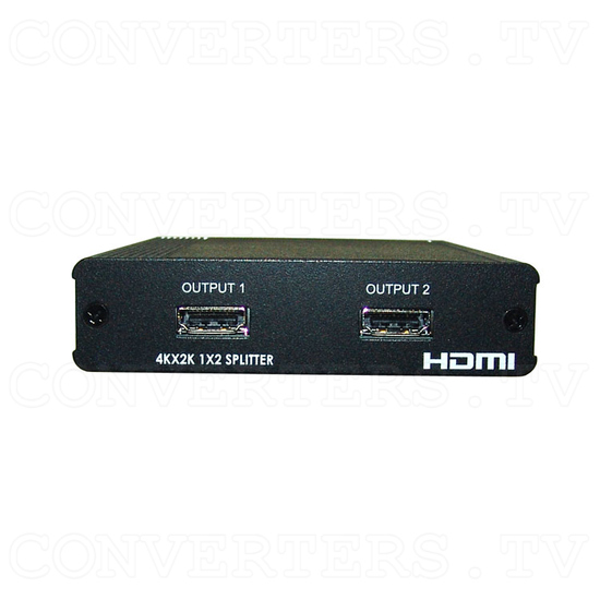 HDMI v1.4 1 Input 2 Output 4Kx2K Splitter - Front View
