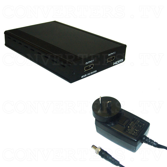 HDMI v1.4 1 Input 2 Output 4Kx2K Splitter - Full Kit