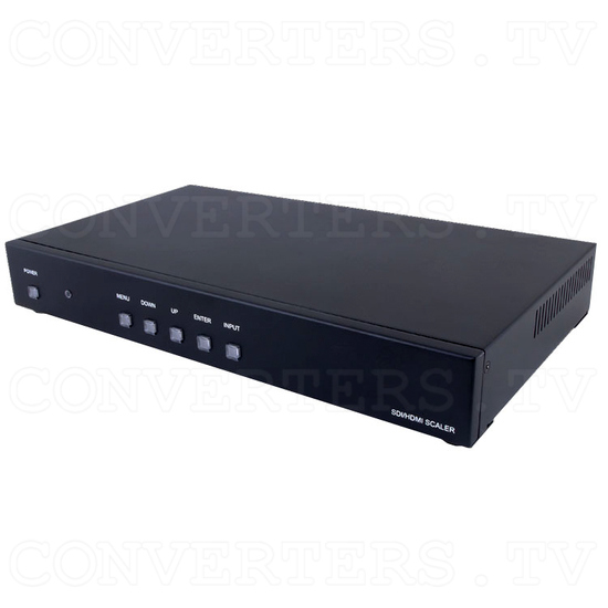 Video to 3G SDI and HDMI Scaler Box - Full View