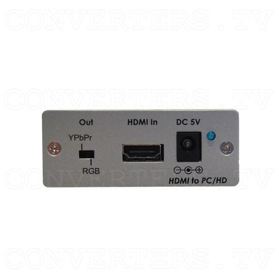 HDMI to PC/Component Converter with Audio Box - Front View